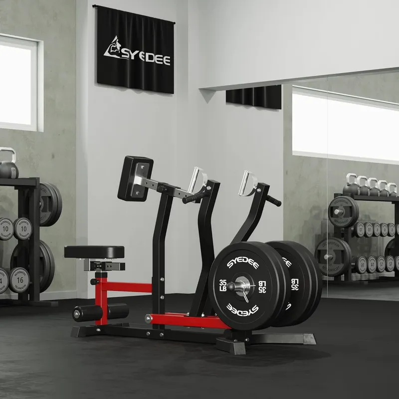 Syedee Back Machine Gym Equipment Plate Loaded