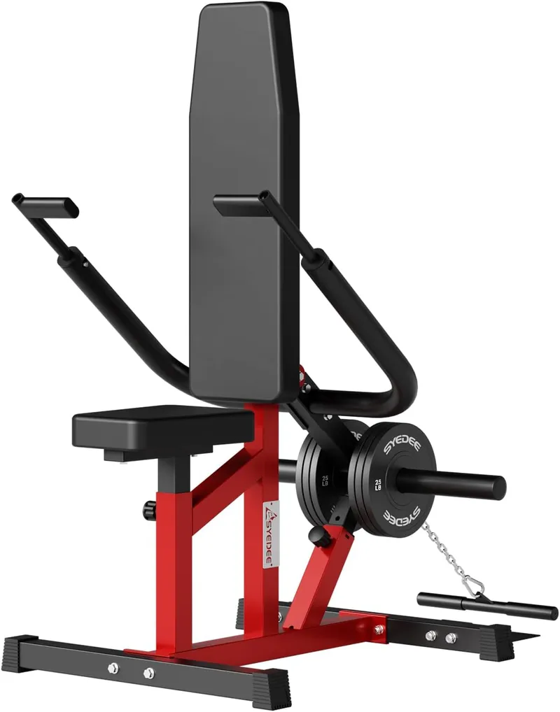Syedee Tricep Dip Press Machine with Cable Bar for Biceps Chest Training